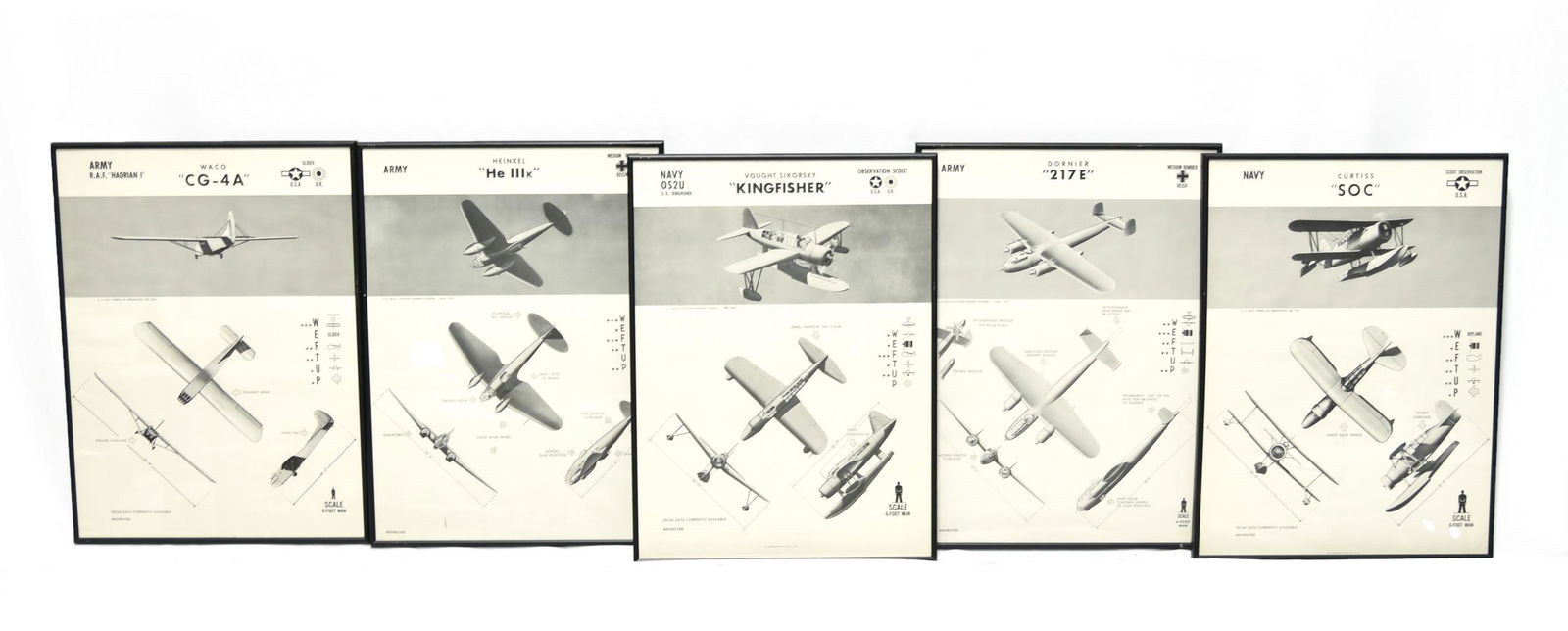 Original WWII U.S. Aircraft Recognition Posters (1 of 3)