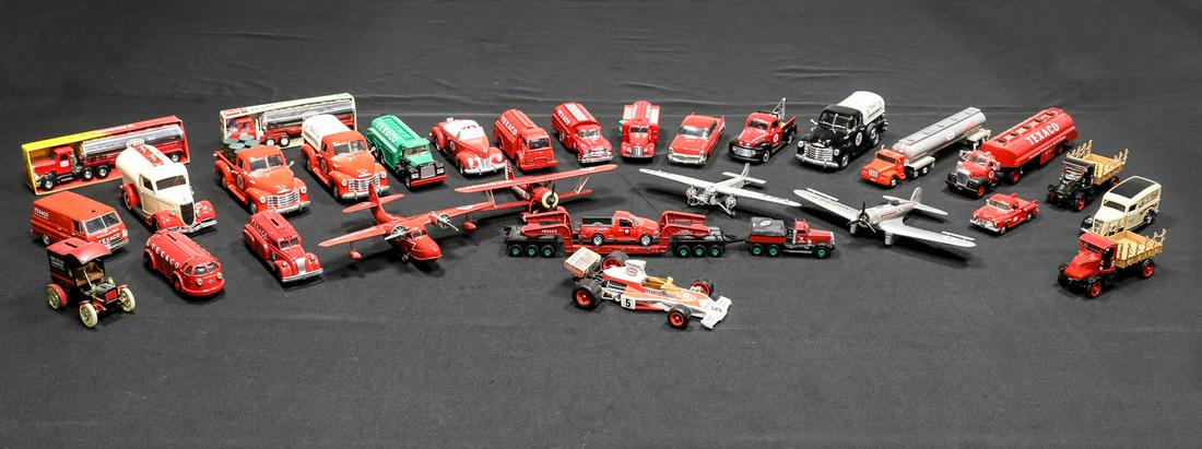 Large Collection of Texaco Related Toy Trucks, Cars, (1 of 5)