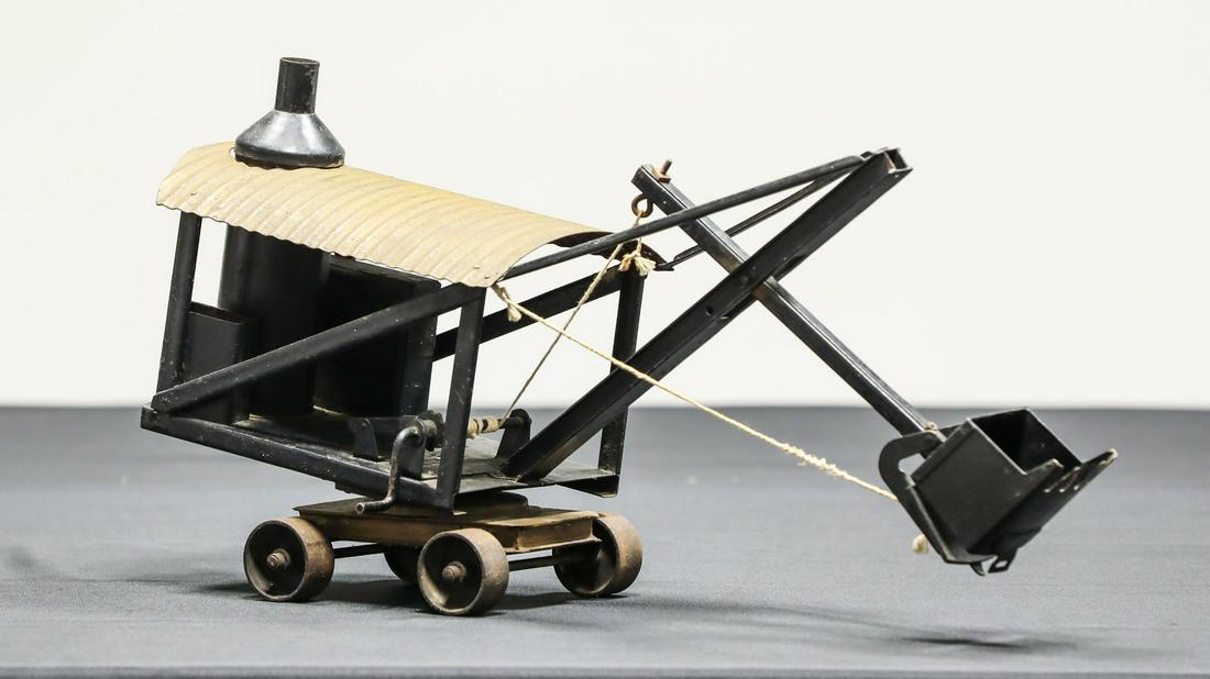 Buddy L Steam Shovel Excavator Pressed Steel Toy (1 of 9)