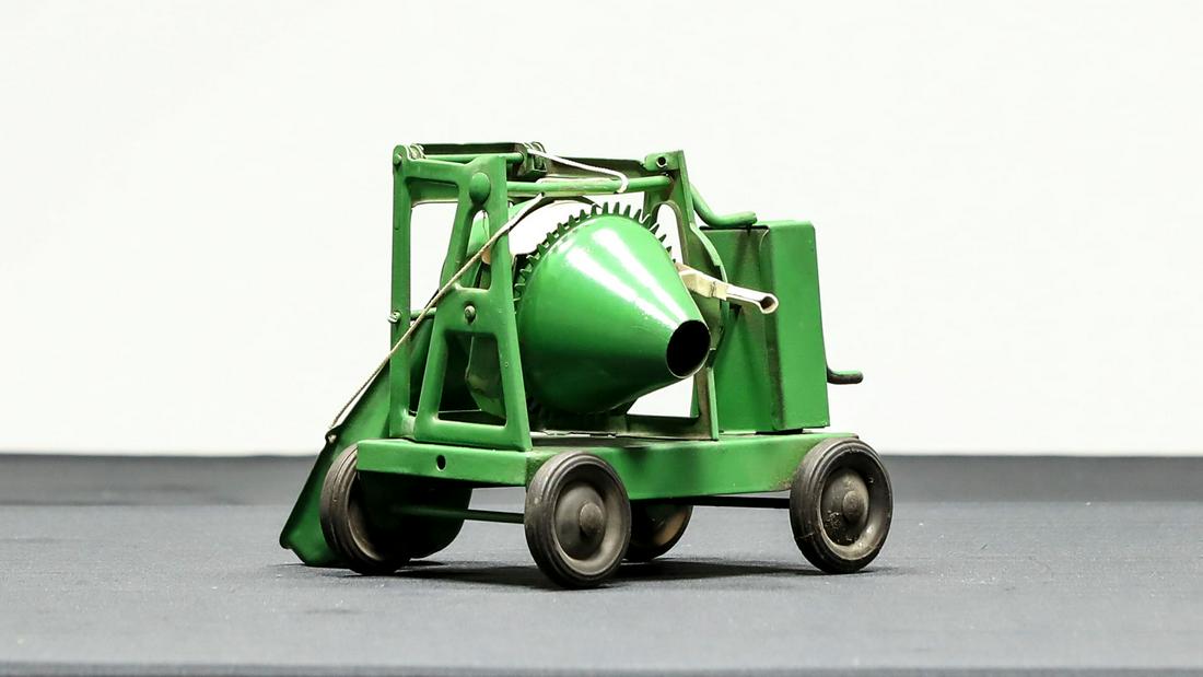 Buddy L Cement Small Cement Mixer Pressed Steel Toy - (1 of 9)