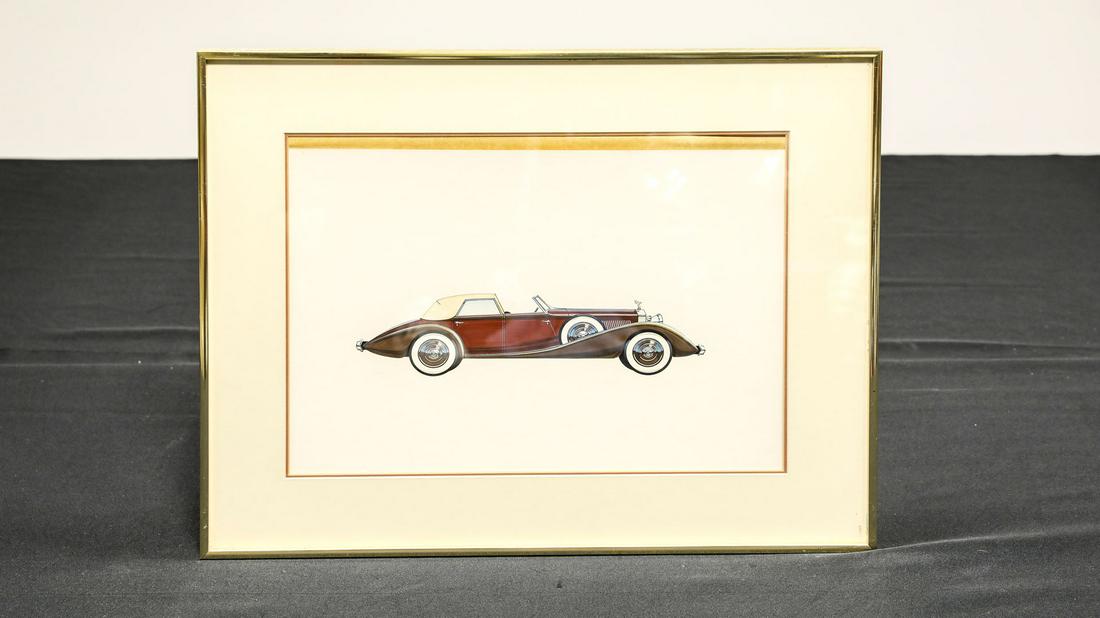 Collapsible Landaulet Portrait by Bill Dobson - (1 of 2)