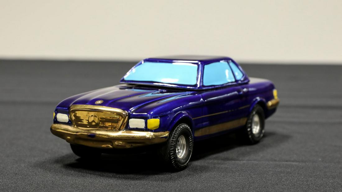 1980 Mercedes-Benz 450 SL Ceramic Decanter (1 of 10)