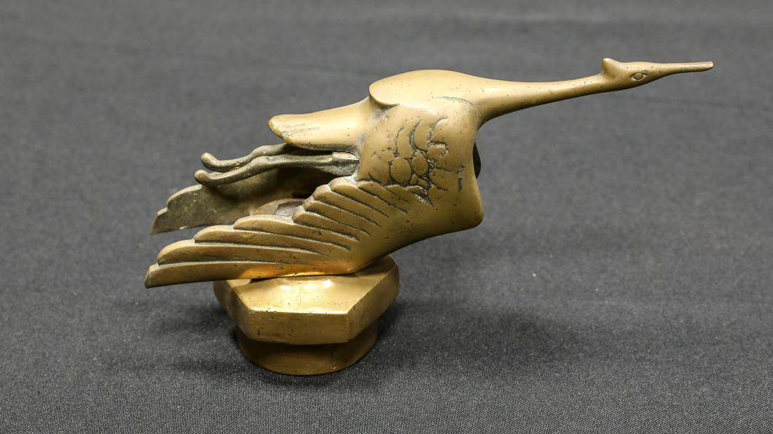 Hispano-Suiza "Flying Stork" Mascot in Brass (1 of 6)