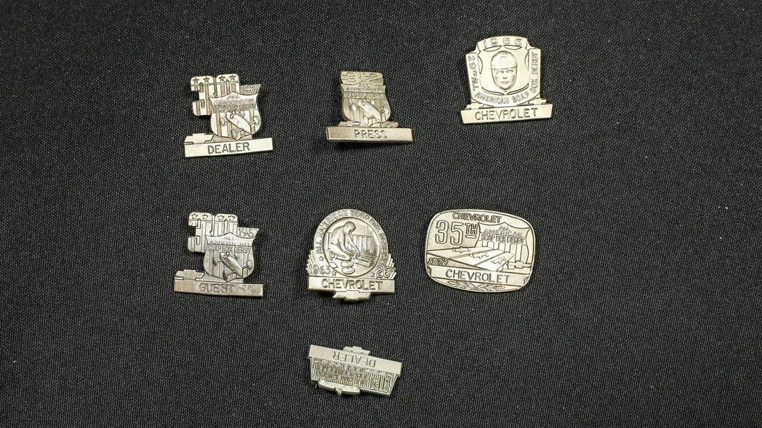 Collection of Chevrolet Soap Box Derby Badges (1 of 2)