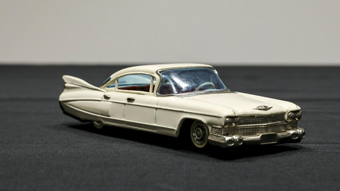 1959 Cadillac Fleetwood 60 Four-Door Hardtop Tin Toy by (1 of 10)