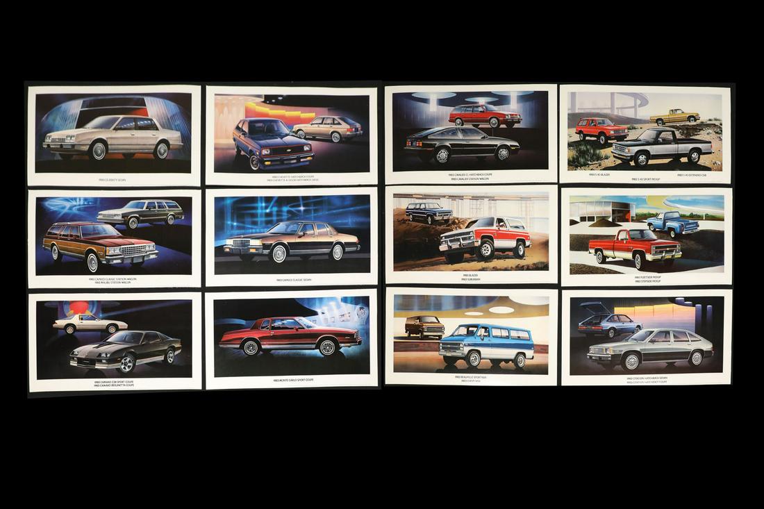 1983 Chevrolet Showroom Display Posters (1 of 3)