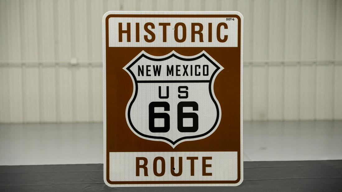 New Mexico Route 66 Highway Sign (1 of 2)