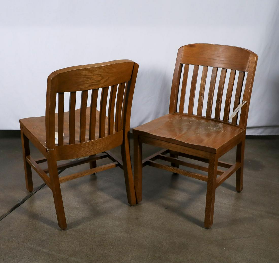 Historic Solid Wooden chairs (1 of 2)