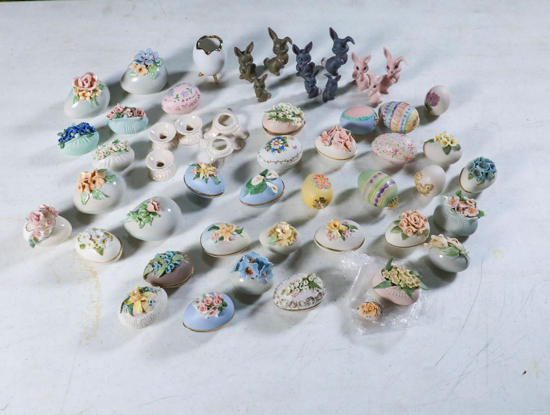 Covell Ceramic Egg & Rabbit Collection (1 of 2)