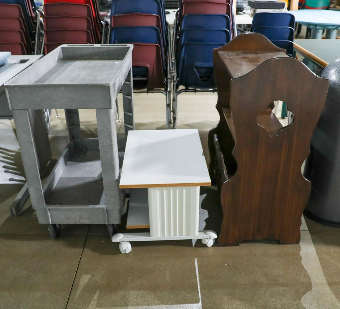 2 Carts & Small Shelf (1 of 1)