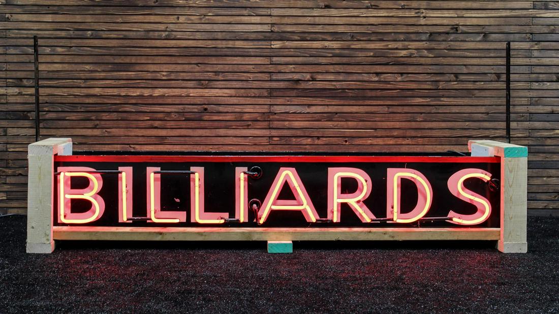 Billiards Neon Sign (1 of 11)
