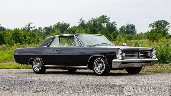 1963 Pontiac Grand Prix: 1963 Pontiac Grand Prix - VIN: 963105421 - Offered Without Reserve - Rare and very original car | Factory 8-lug wheels | Part of The Kannenberg Collection since the â€˜70s389 cid V-8 engine, 303 H