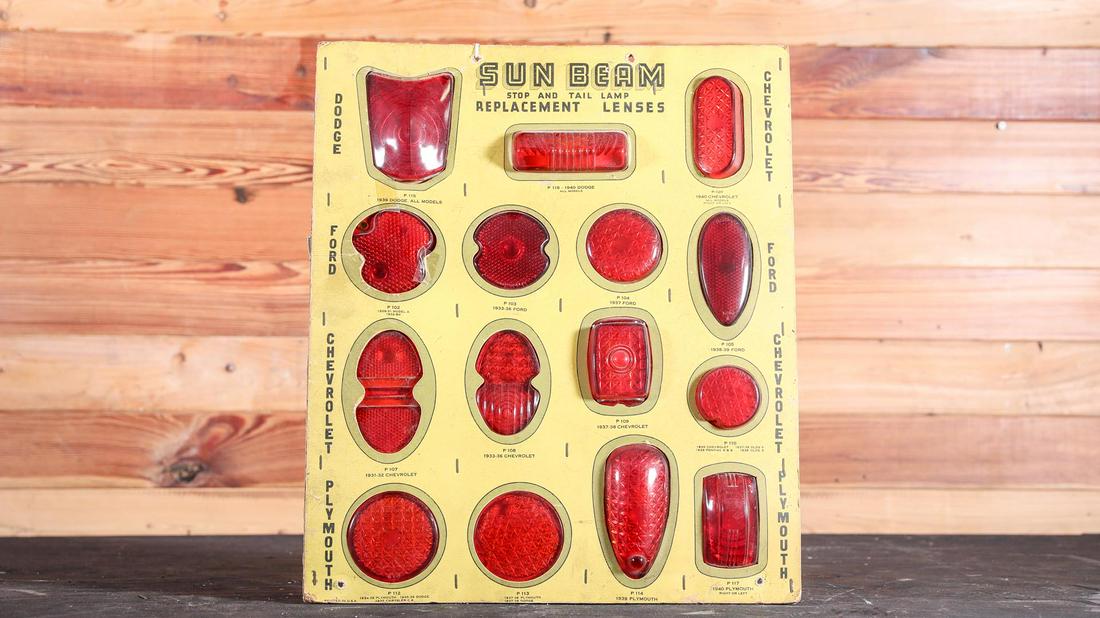 Sun Beam Taillight Lens Display Board (1 of 2)