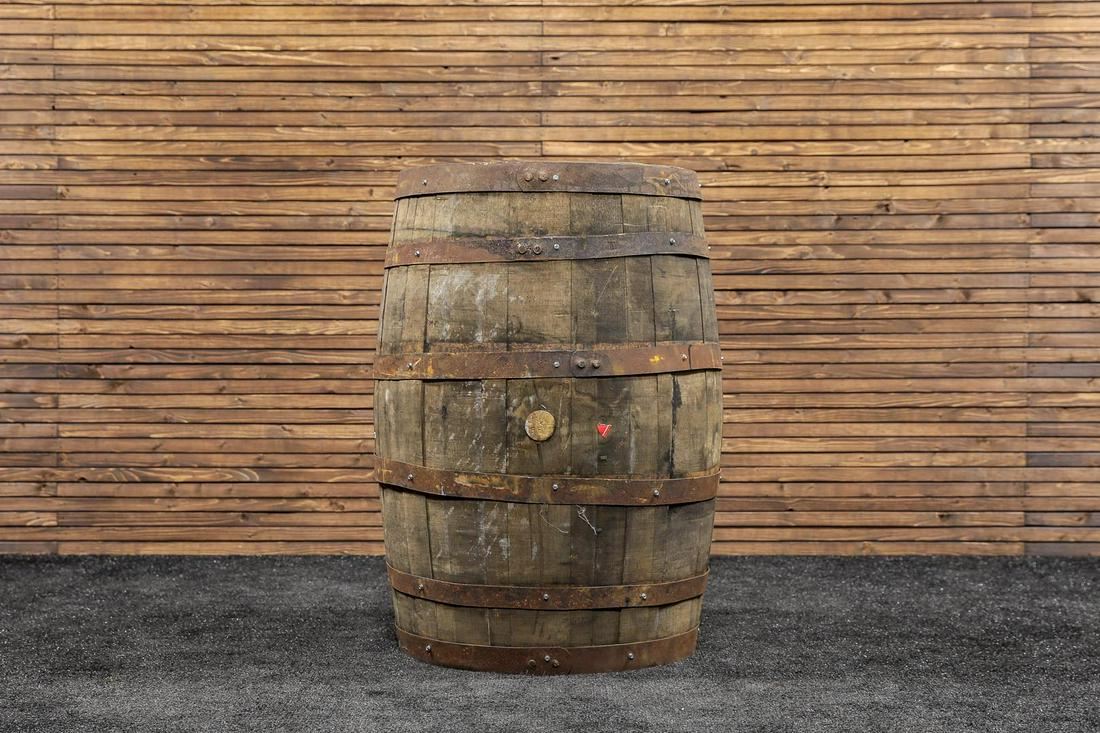 Rye Whiskey Aging Barrel: Rye Whiskey Aging Barrel - Offered Without Reserve ---- ITEM IS LOCATED IN AUBURN, IN ITEMS MUST BE PAID FOR AND REMOVED BY APRIL 28TH AT 3PM. ANY ITEMS LEFT AFTER APRIL 28TH WILL BE SHIPPED AT THE BU