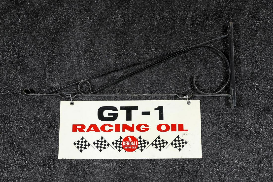 Kendall GT-1 Racing Oil Sign (1 of 3)