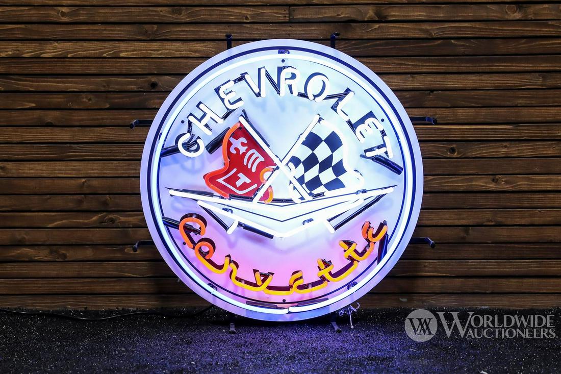 Chevrolet Corvette Neon Sign - New (1 of 5)
