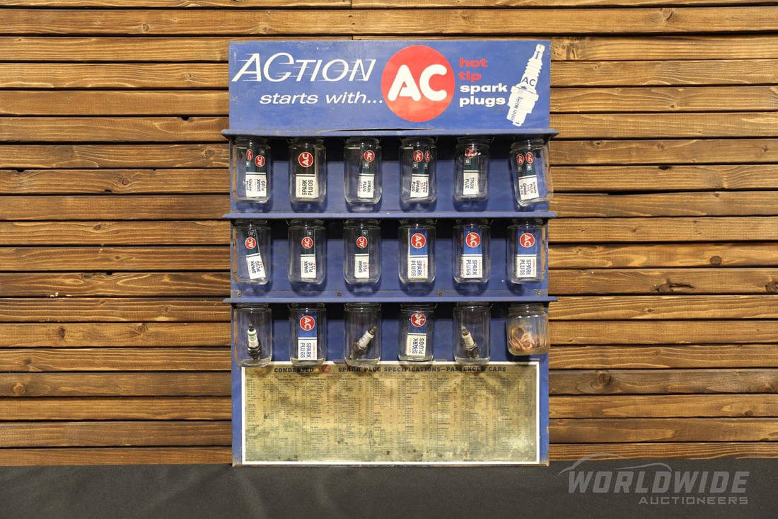 Ac Spark Plug Display Auction