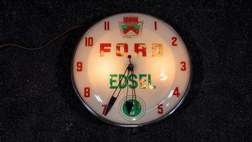 1958 Ford-Edsel Dealership Clock (Canadian)
