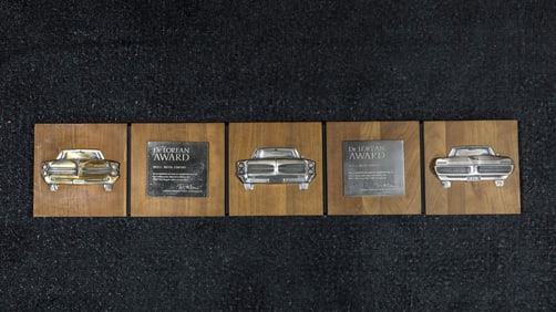 1966-67 Pontiac Dealer Delorean Award