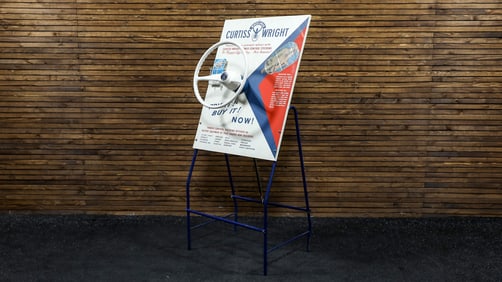 Curtiss Wright Wheelsman Marine Steering System Display