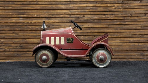 1930s Stutz Fire Chief's Pedal Car - Original