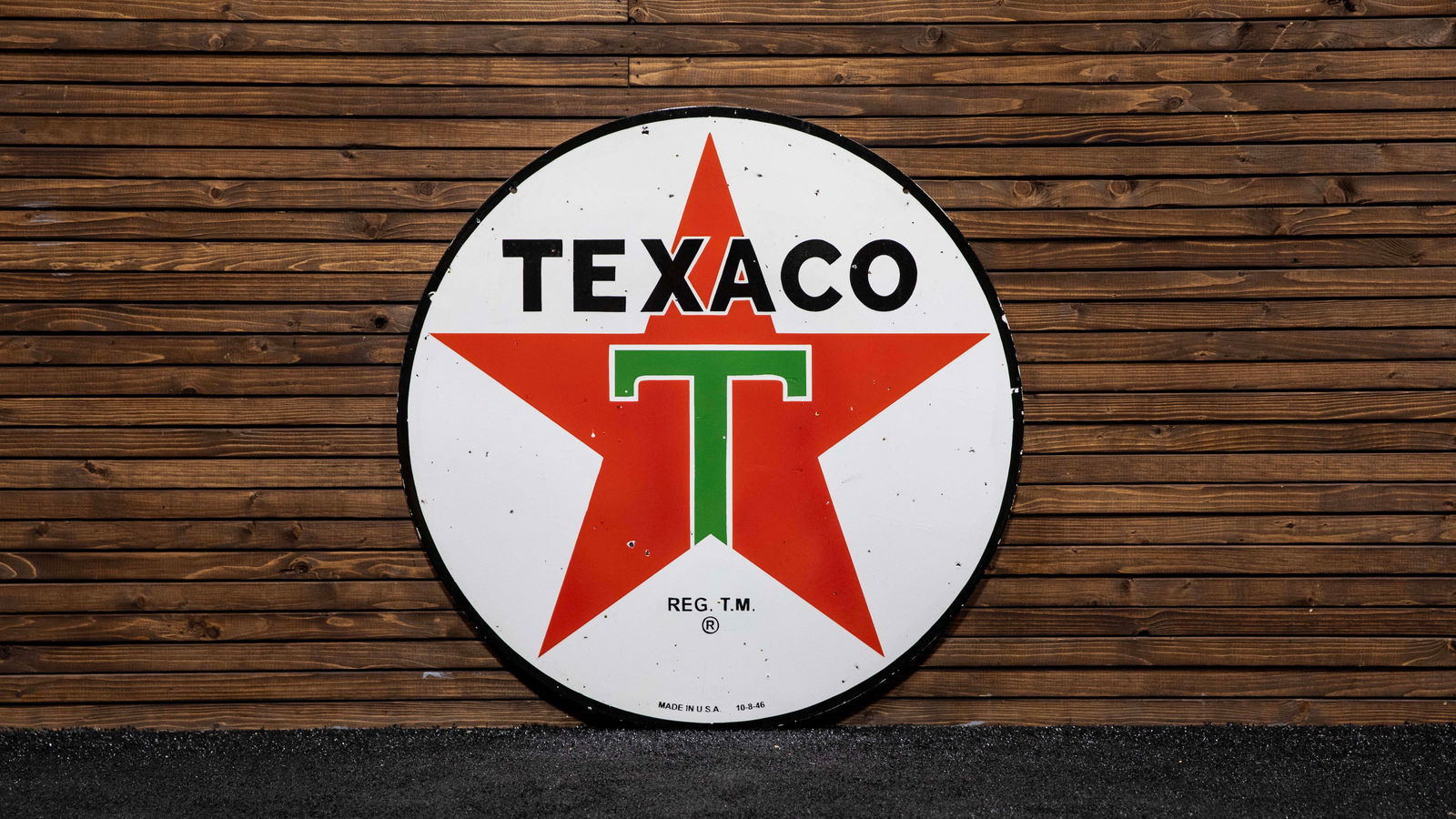 Texaco Star Double-Sided Porcelain Sign (1 of 4)