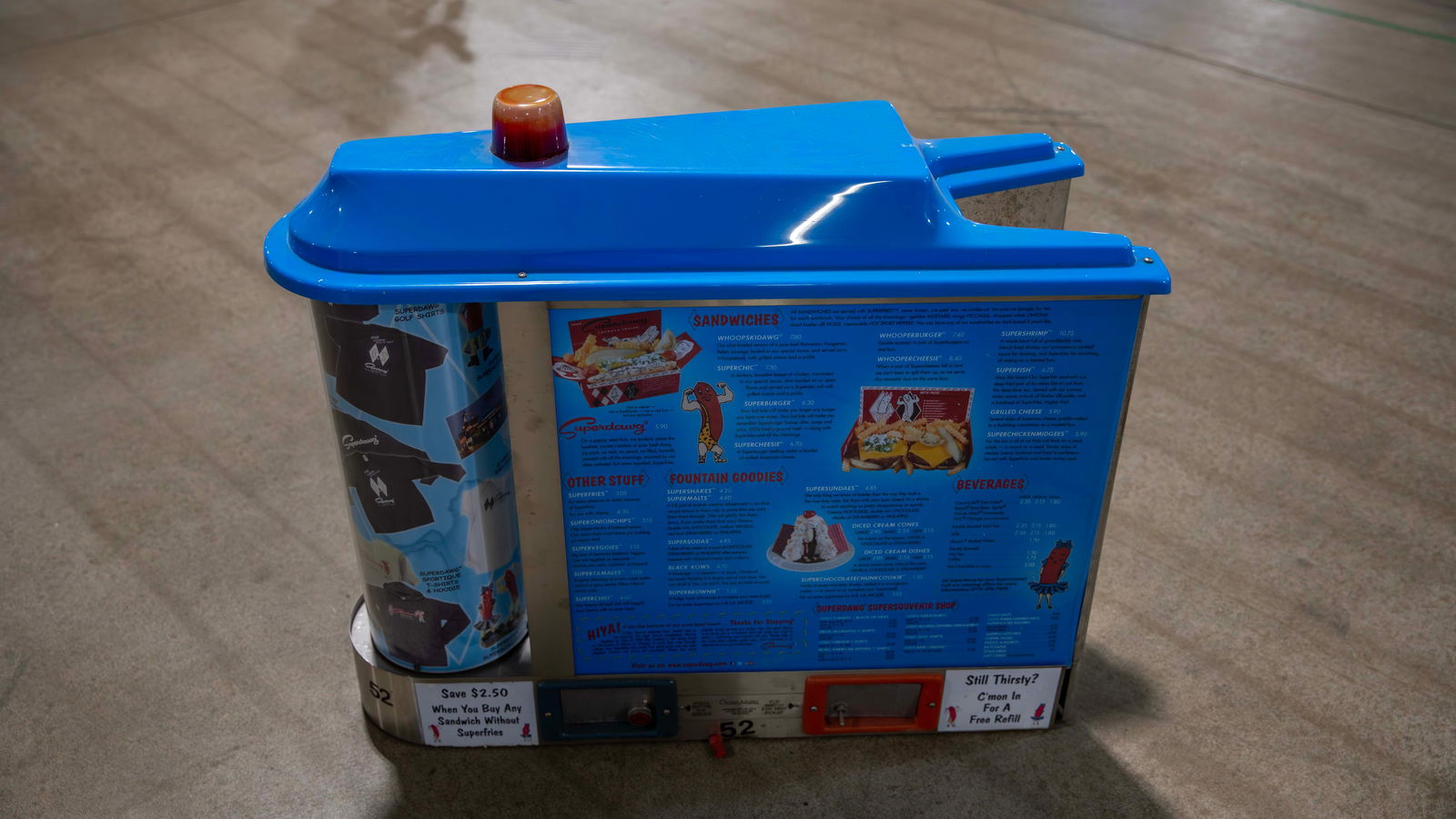 Superdawg Lighted Drive-In Menu Board (1 of 4)