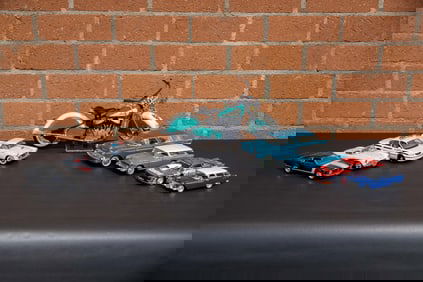 Collection of Die-Cast Post-War American Vehicles