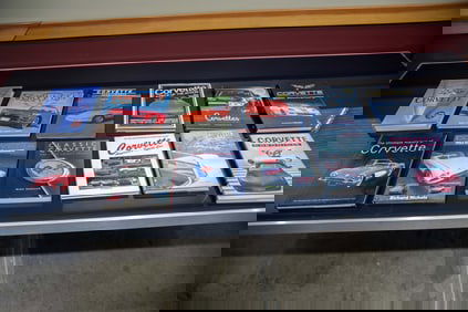 Large Collection of Corvette Coffee Table Books