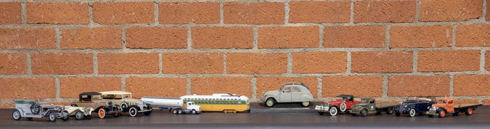 Assortment of Die-Cast Vehicles