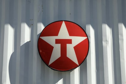 Texaco “T?? Lighted Wall Sign