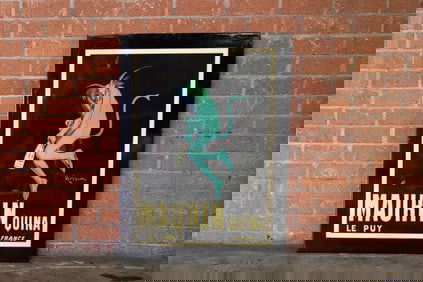 Framed Maurin Quina Advertising Poster