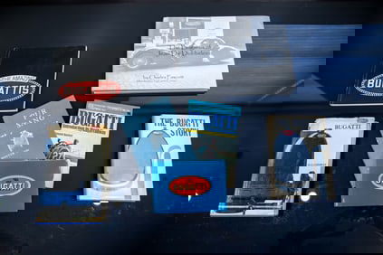 Collection of Seven Bugatti Books - Group B