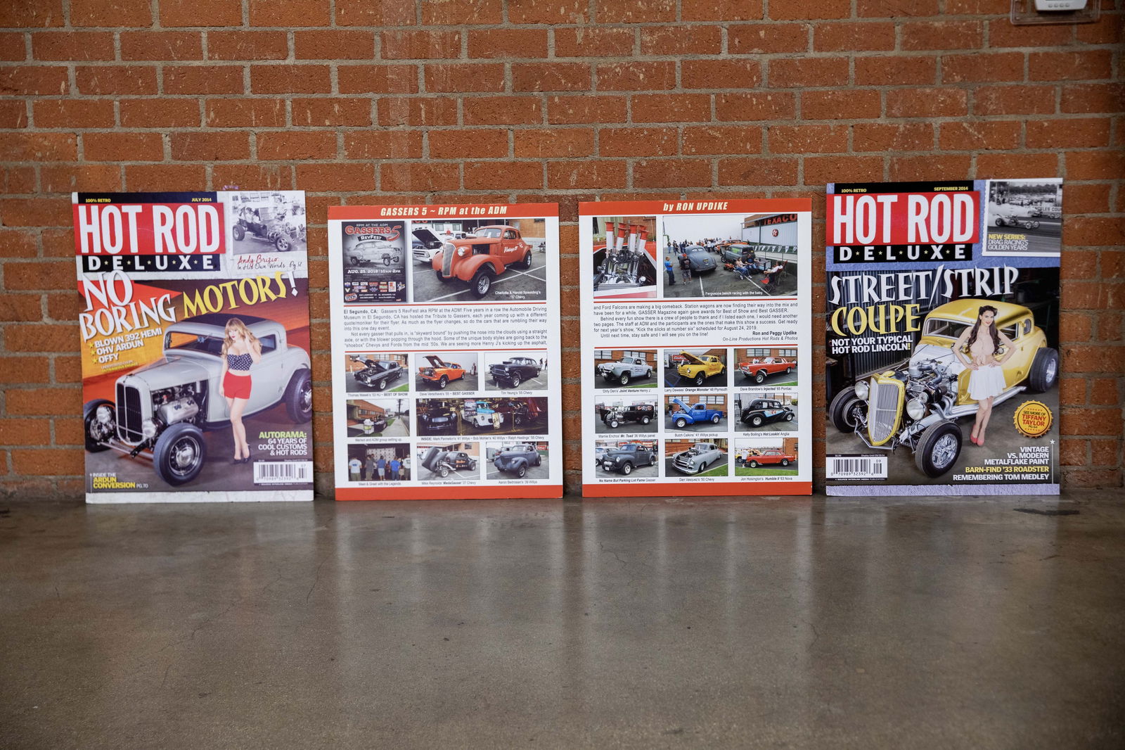 Hot Rod Magazine ADM Article Poster Blow-Ups (1 of 2)