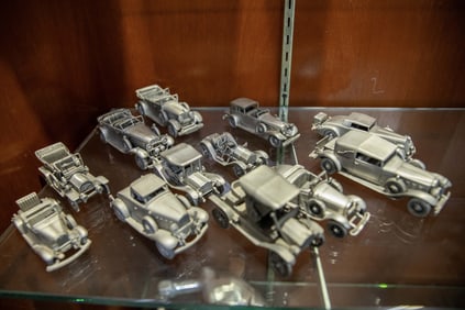 1/43rd Scale Pewter Model Cars - Group A