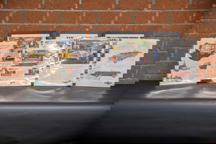 Framed and Sleeved Automotive Ads