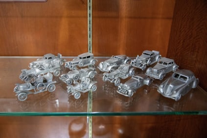 1/43rd Scale Pewter Model Cars - Group B