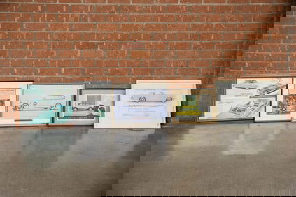 Framed Automotive Ads