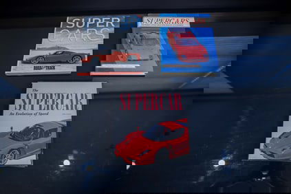 Three Super Cars Book Collection