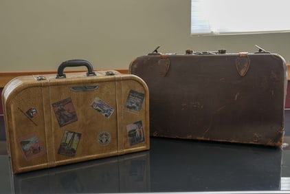 Vintage-Style Overnight Case and Luggage