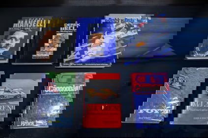 Collection of Six Famous Race Drivers’ Biographies