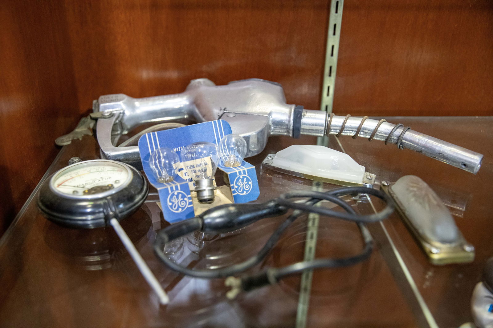 Vintage Fuel Filler Nozzle and Accessories (1 of 3)