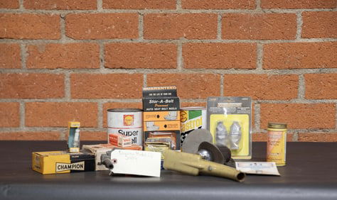 Collection of Automotive Mechanical Parts