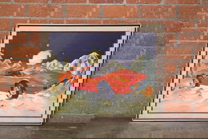 Ferrari on Europa Painting by River D