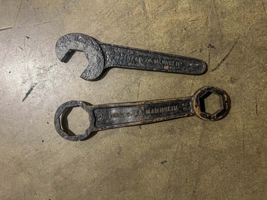 Pair of C-1915 Benz Wrenches