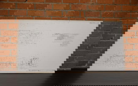 1940 Packard Commercial Chassis Blueprint