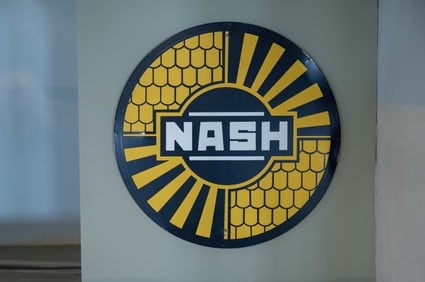 Nash Automobiles Fantasy Single-Sided Porcelain Sign