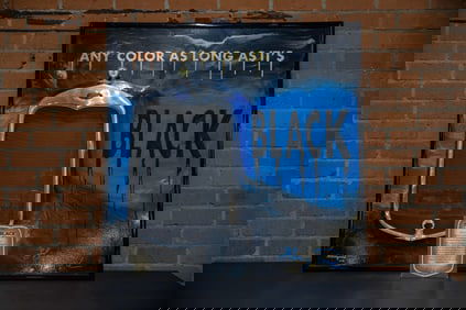 "Any Color As Long As It's Black" 3D Artwork by Richard Neergaard