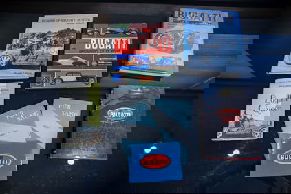 Collection of Eight Bugatti Books - Group A