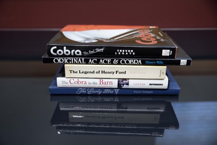 Five Ford and Shelby Cobra Books